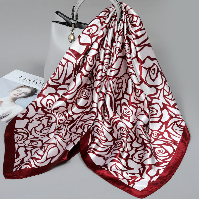 Women's Thin Scarf Shawl – Lightweight Spring Summer Fashion Wrap