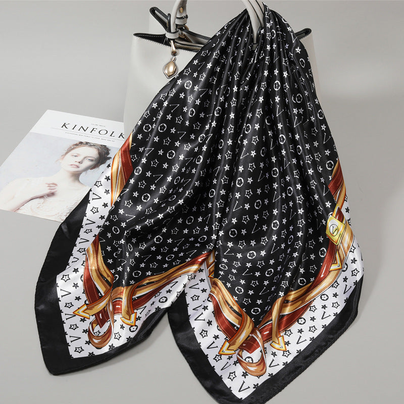Women's Thin Scarf Shawl – Lightweight Spring Summer Fashion Wrap