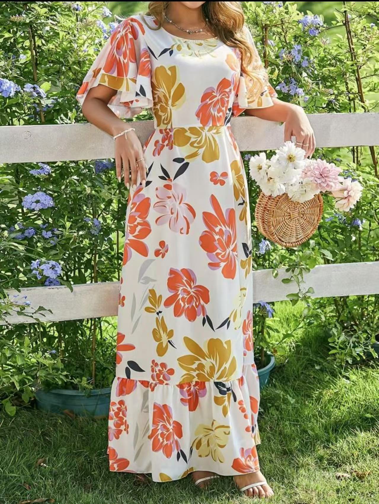 Women's Loose-fit Elegant Printed Casual Wear