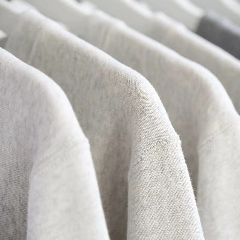 Cotton Round Neck Sweatshirt.