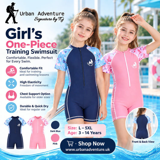 Girl's One-Piece Swimsuit