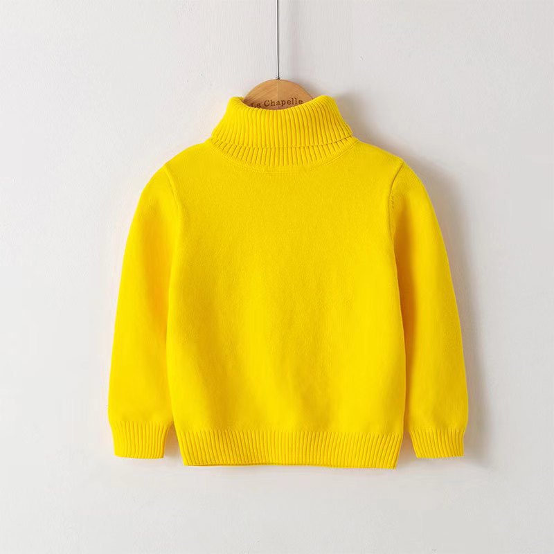 Children?s Cotton Turtleneck Sweater