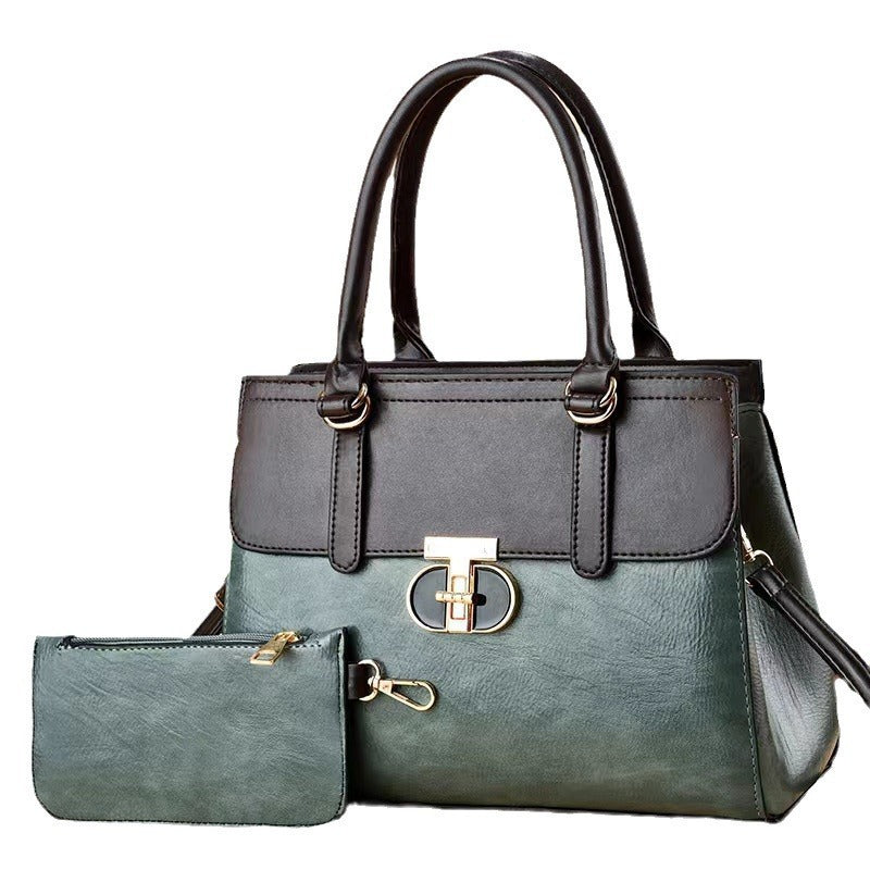 Premium Two-Piece Shoulder Bag Set – Matching Companion Bag