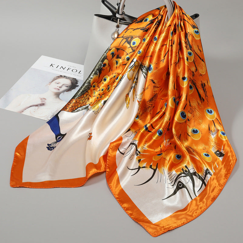 Women's Thin Scarf Shawl – Lightweight Spring Summer Fashion Wrap