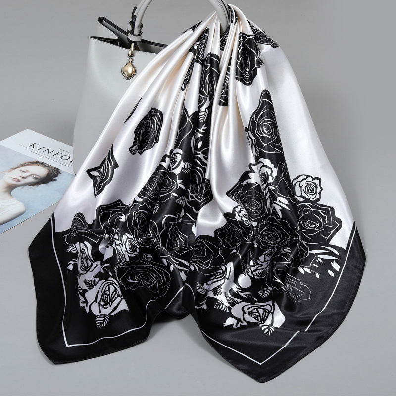 Women's Thin Scarf Shawl – Lightweight Spring Summer Fashion Wrap