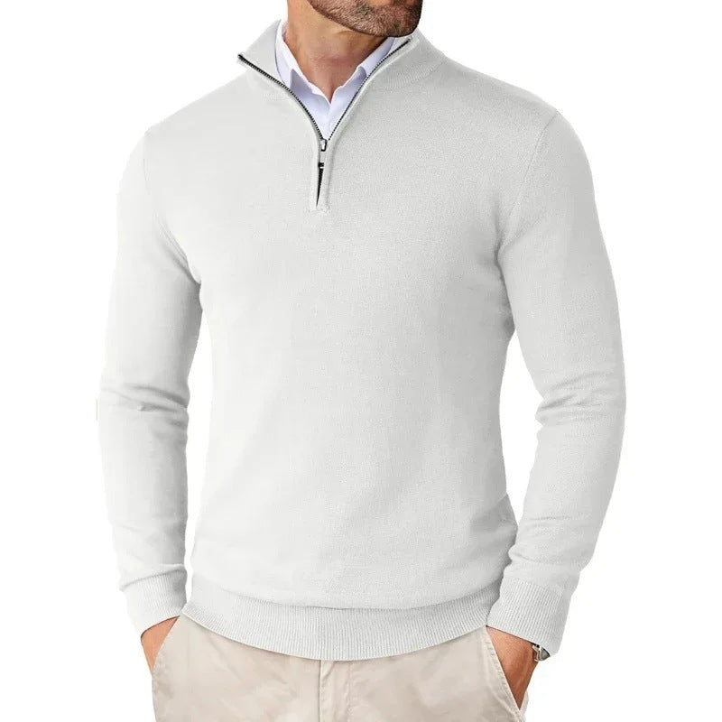 Men's Quarter-Zip Fleece Sweatshirt