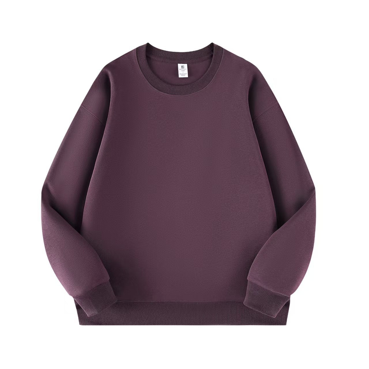 Cotton Round Neck Sweatshirt.