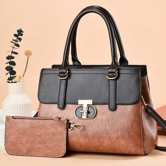 Premium Two-Piece Shoulder Bag Set – Matching Companion Bag