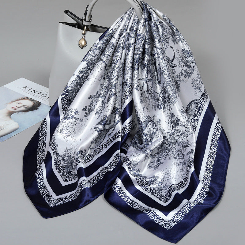 Women's Thin Scarf Shawl – Lightweight Spring Summer Fashion Wrap