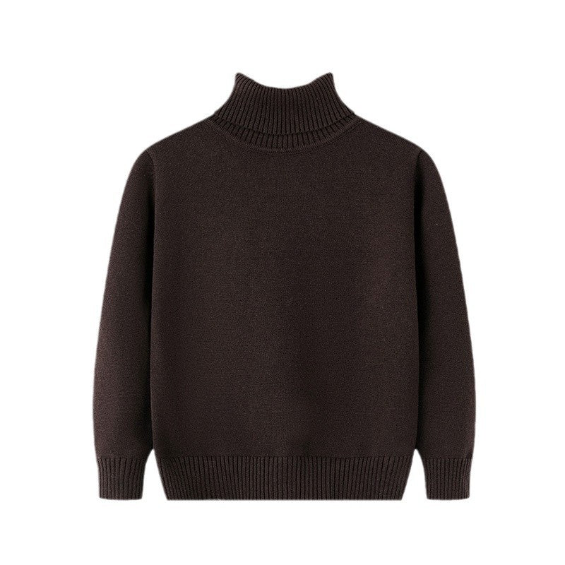 Children?s Cotton Turtleneck Sweater