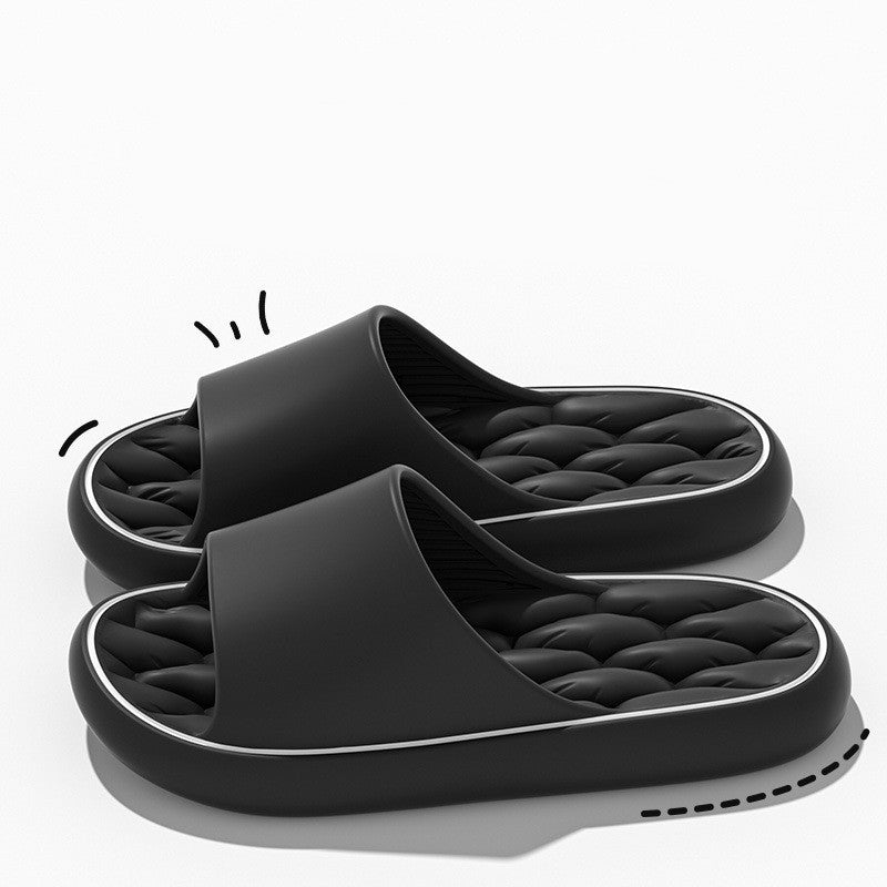 Summer Home Slippers for Women & Men – Anti-Slip Thick Sole Design
