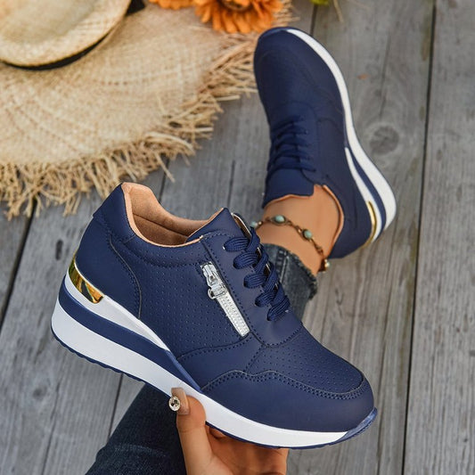 Women's Casual Sport Sneakers – Lightweight Outdoor Walking Shoes