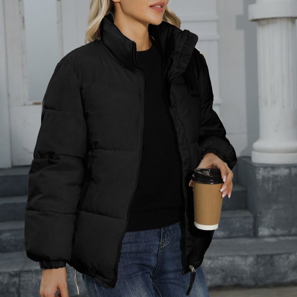 Women’s Warm Winter Coat – Windproof Down Cotton Loose Fit Outerwear