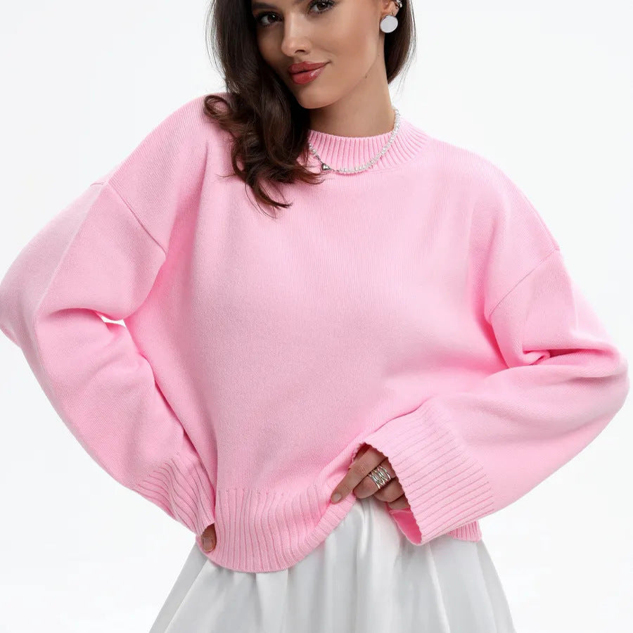 Women's Soft Knit Pullover Sweater