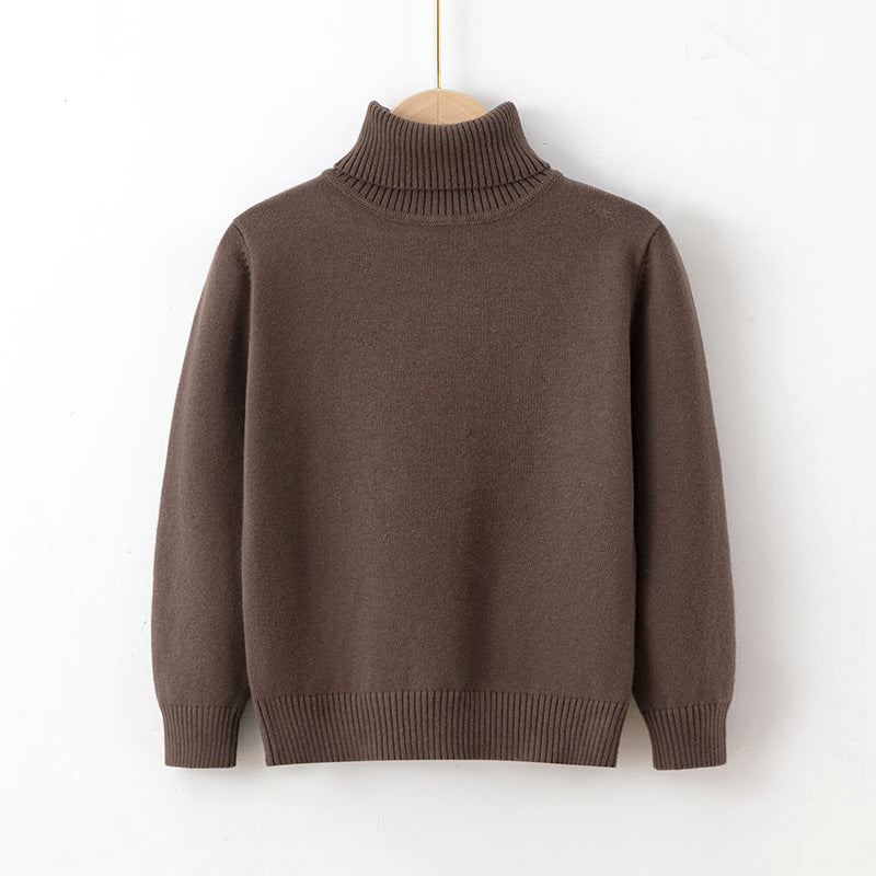 Children?s Cotton Turtleneck Sweater