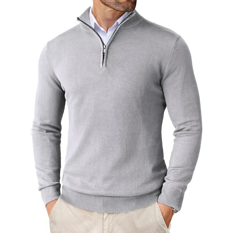 Men's Quarter-Zip Fleece Sweatshirt
