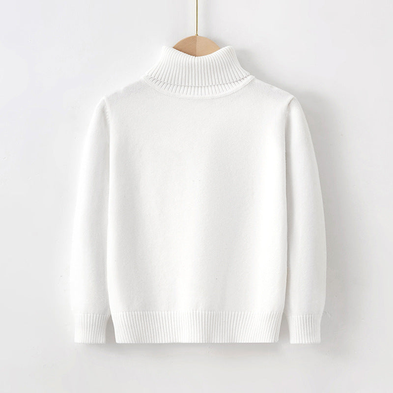 Children?s Cotton Turtleneck Sweater