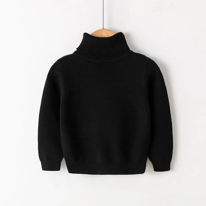 Children?s Cotton Turtleneck Sweater