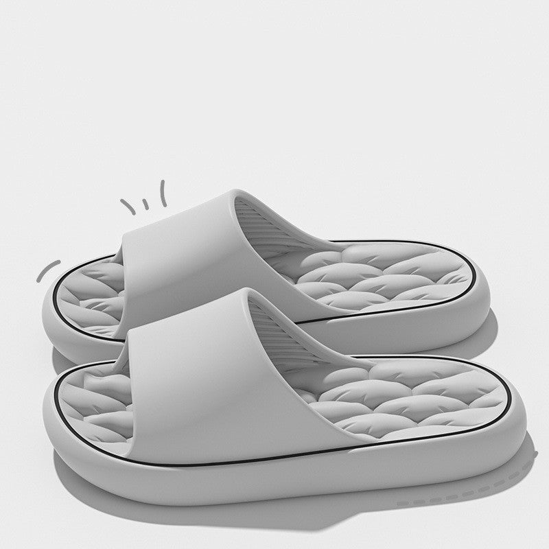 Summer Home Slippers for Women & Men – Anti-Slip Thick Sole Design