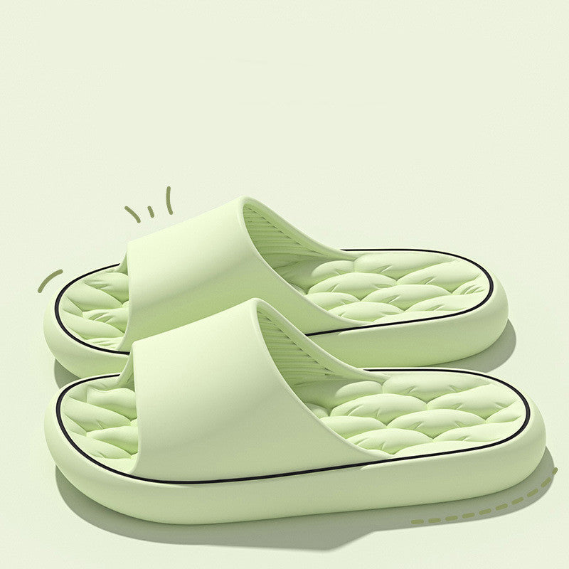 Summer Home Slippers for Women & Men – Anti-Slip Thick Sole Design