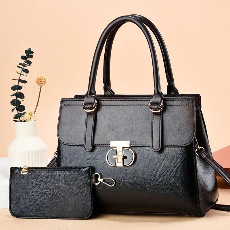 Premium Two-Piece Shoulder Bag Set – Matching Companion Bag