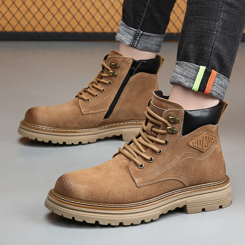 Men's British Vintage Style Genuine leather Shoes