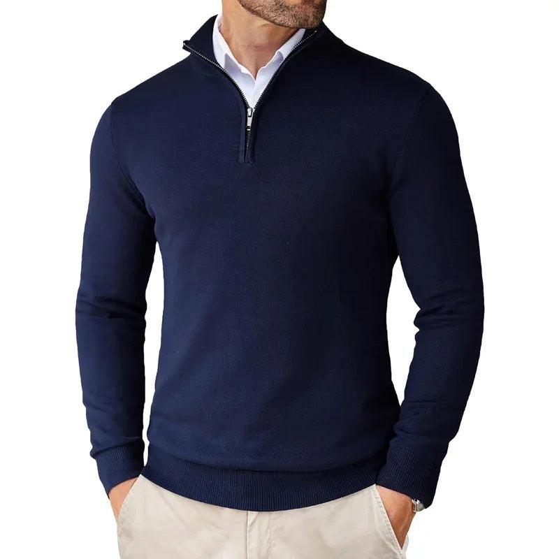 Men's Quarter-Zip Fleece Sweatshirt